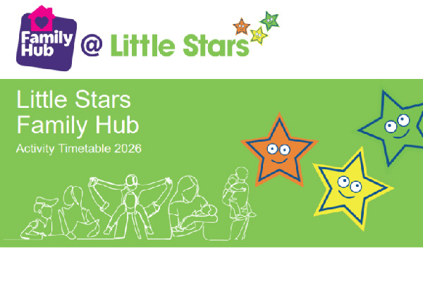 Little Stars 2026 Activity Timetable front page