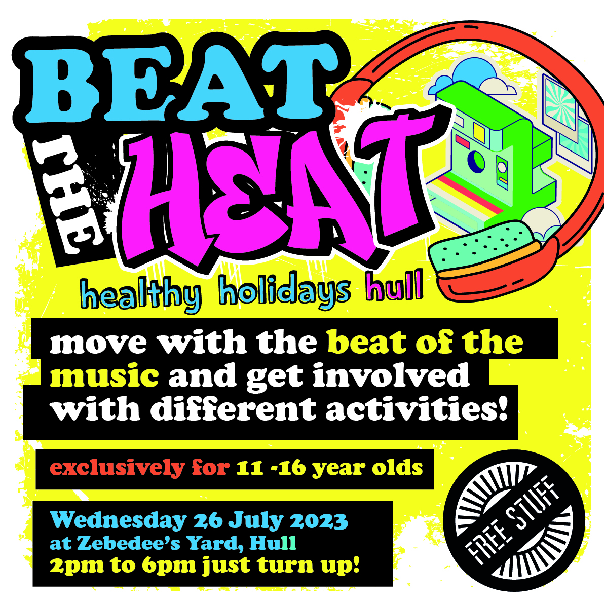 Beat the Heat flyer