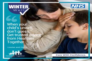 Winter well when to worry square mother and child